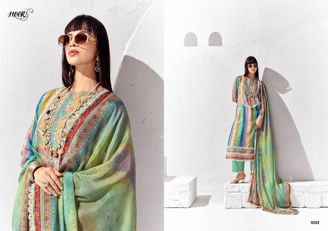 Layla By Kimora Heer Lawn Cotton Printed Salwar Kameez Wholesale Suppliers In Mumbai
